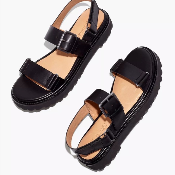 Madewell Shoes - Madewell the cady lugsole sandals in black